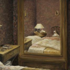 12 - Le lit double (41x33)