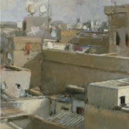 Les terrasses de Fes 1 - 33 x 24 cm
