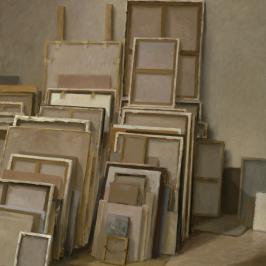 Les toiles retournées - 46 x 55 cm