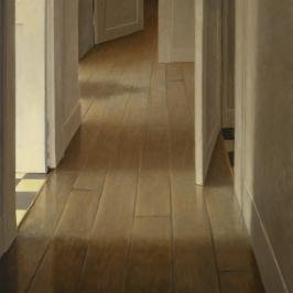 Le couloir rue Renan 6 - 65 x 54 cm