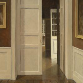 Vers la terrasse 2 -50 x 30 cm