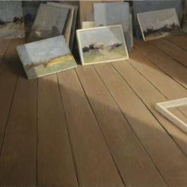 L'atelier de Hans Joachim 3 - 80 x 40 cm