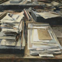 L'atelier de lithographie 1 - 33 x 27 cm