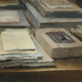 Pierres et papiers lithographiques 1 - 16  x 22 cm