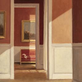Le salon au musée - 41 x 27 cm 