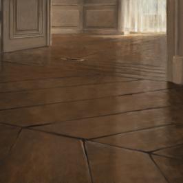 Le salon rue Renan 2 - 40 x 50 cm