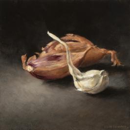 Ail et echalotte - 15 x 15 cm