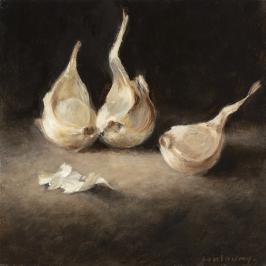 Les gousses d'ail 1 - 15 x 15 cm