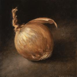 L'oignon jaune 2 - 15 x 15 cm