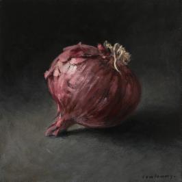 L'oignon rouge - 15 x 15 cm