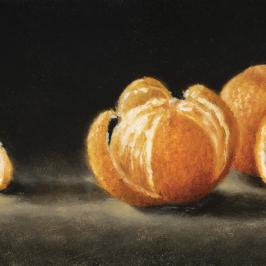 Les deux clémentines - 12,5 x 32 cm